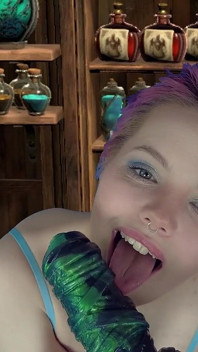 Pixie의 물약! 꼴리는 페티쉬 재미 - MP4 HD - 에즈라 신앙