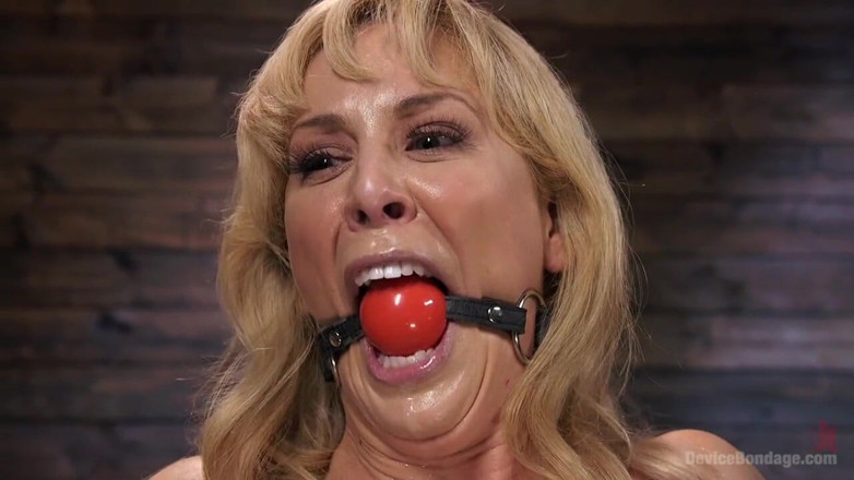Kink: Athletic MILF Fuck Toy Cherie Deville Punished in Bondage and...