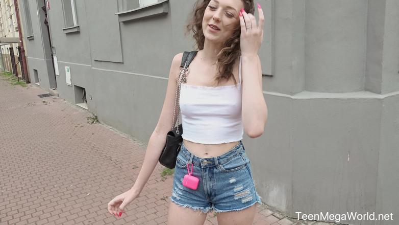 Teen Mega World: Cameraman Gives Hottie a Sex Lesson