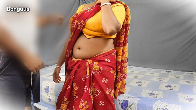 Riya Bonguus: Dress Tailor Fucks Big Boob MILF Then Cum Inside Her...