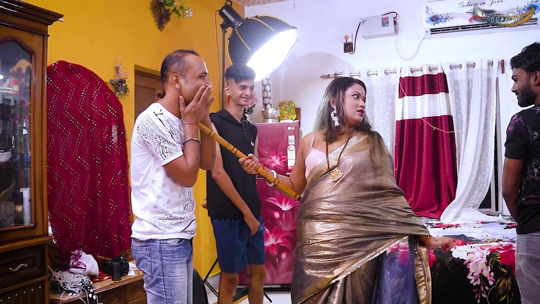 Desi Bold Movies: Desi Honry Bhabhi Hardcore Fuck with Her Three Debor When...