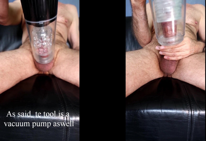 Boototternl: Sesiune de excitare la excitare cu masturbator vid pompă