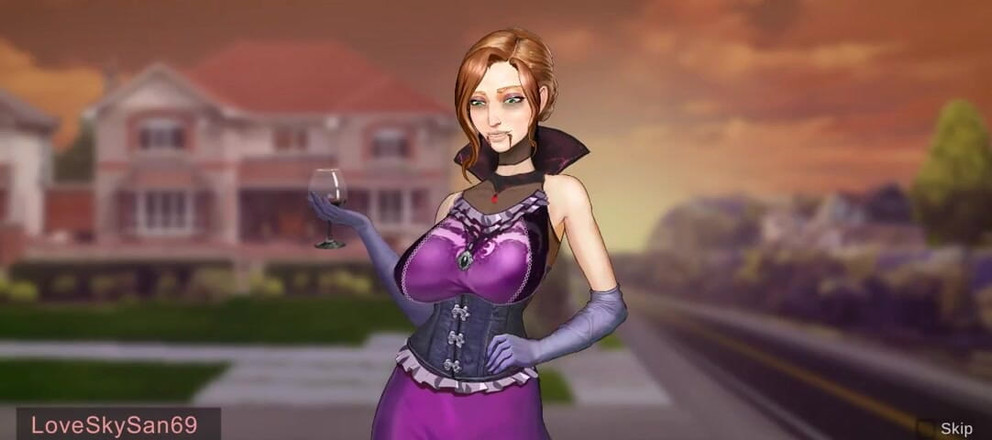 LoveSkySan69Real: Taffy Tales v0.95.7 bagian 90 spesial halloween karya loveskysan69