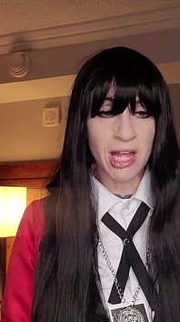 Kakegurui apostando seu corpo