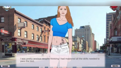 3DXXXTEEN2 Cartoon: Bir video yıldızından seksi bir şov. 3 boyutlu porno çizgi film seks