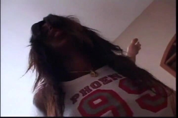 Hot TRANSformations: Chocolate skin horny shemale licks white biy's ass before fucking