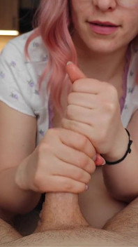 Edging Handjob with a Teasing Ruined Cumshot
