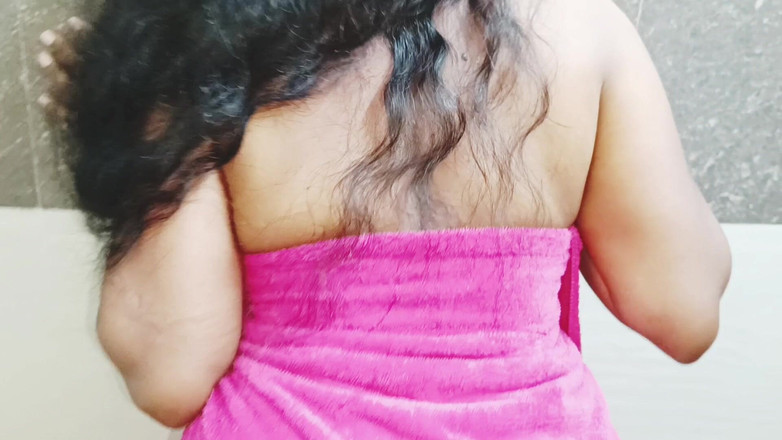 Telugu honey lips: Indiana zia sesso in bagno, cazzo amico di husbend