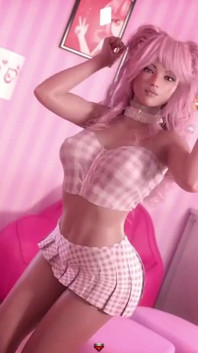 ジェネシスオーダー - セックスシーン#3 - ホーニーピンクの赤ちゃんがお尻で性交 - 3Dゲームポルノ60 fps