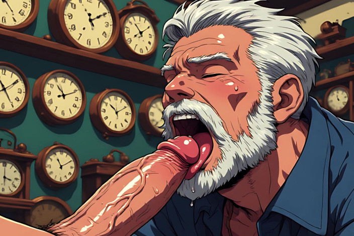 Erotic Man: Hardcore Blowjob Art