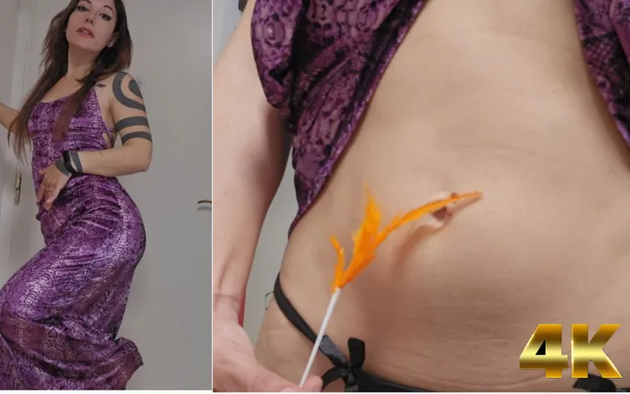 dafnedenoch: Zábava s lechtavým pupkem masturbace 4K