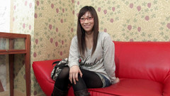 Pov made in Japan: Rozhovor se sexy asijskou amatérkou brunetkou: Je to ona?