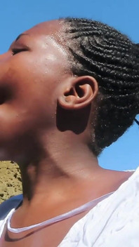 Beach Blowjob From Teen