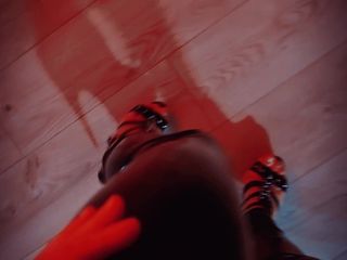 DeesseJulia: Latex Legging, High Heels in My New Dungeon - Mistress Julia
