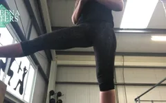 Quick gym session before a day of admin ‍