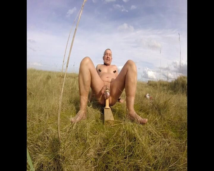 Andy: Dildo on the Beach