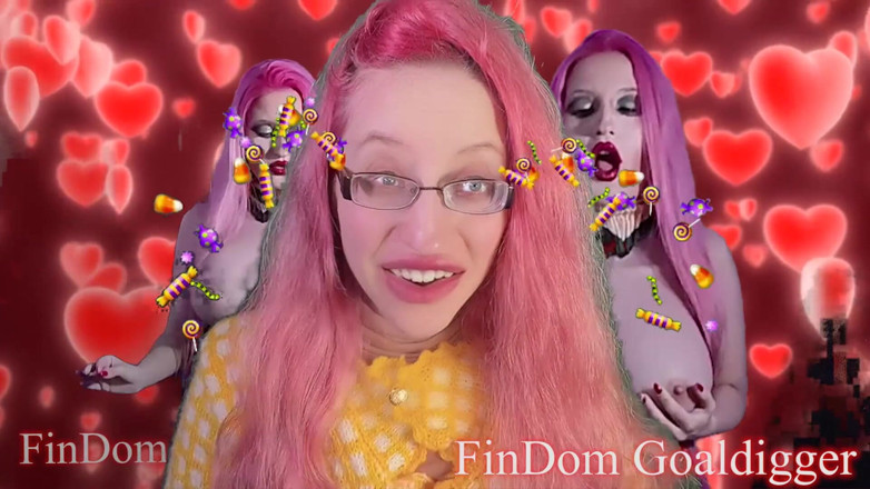 FinDom Goaldigger: Transformasi lipstik oranye untuk sweater
