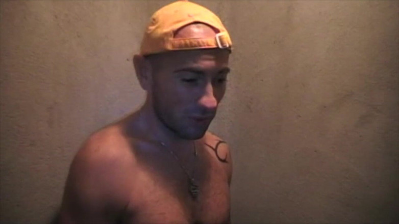 Gaybareback: Sexy young arab fucked by big dick in his basement