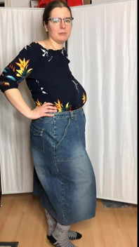 Rok Plus Size Baru [coba]