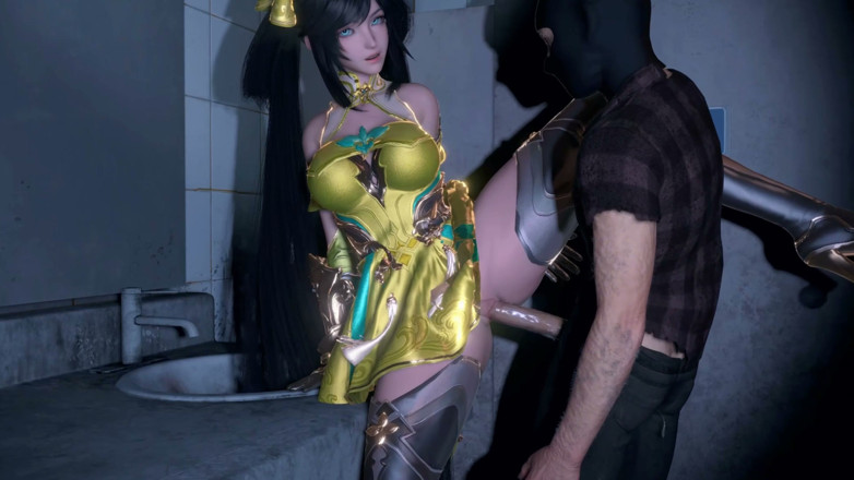 Why fuck so hard: 3D Big Boobs Cosplay Slut Cheating with Big Dick in...