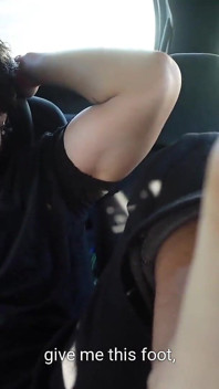 Tony Is Caught in the Car and Is Tickled