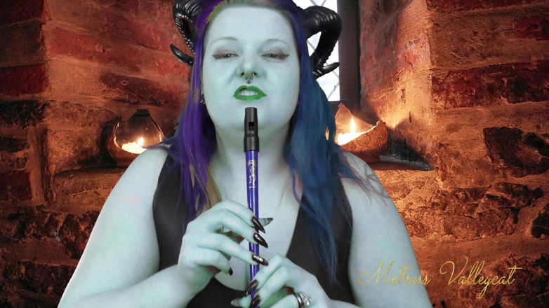 Mxtress Valleycat: Demon bard makes you their worshipper