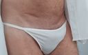 Dragontrainer: CD Performs Quick Tease Showing New White Bra and Panties