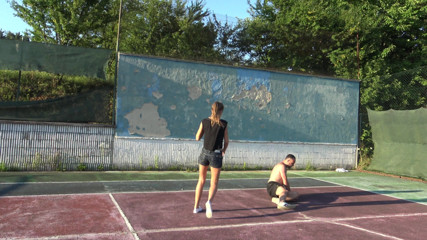 Femdom Austria: Tennis Femdom!
