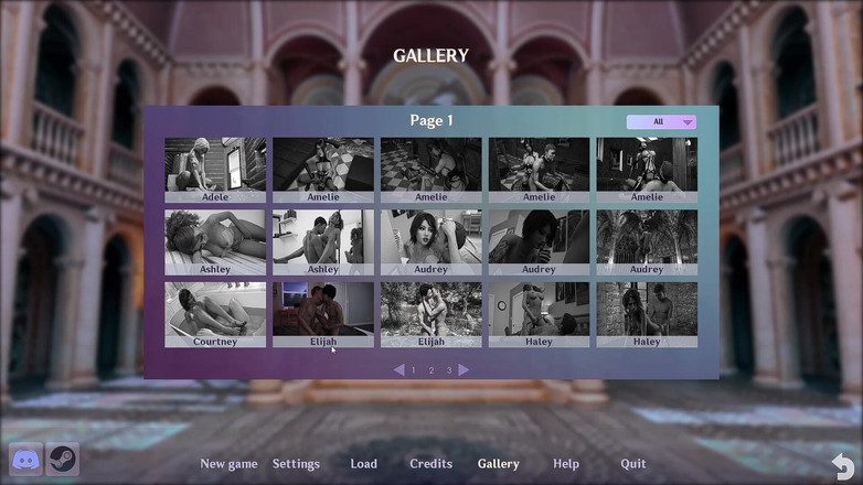 LewdArcade: Lust 아카데미 시즌 3 갤러리 [04부] 포르노 게임 플레이 [18+] 스토리 중심의 3D 비주얼 소설 게임