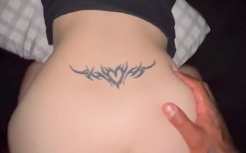 White Teen with Nice Ass Gets Fucked Doggy Style by BBC Super Hot Must Watch