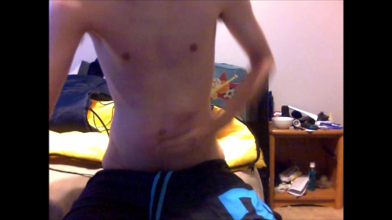 ElementX1018: Young Guy Fills His Stomach with Water