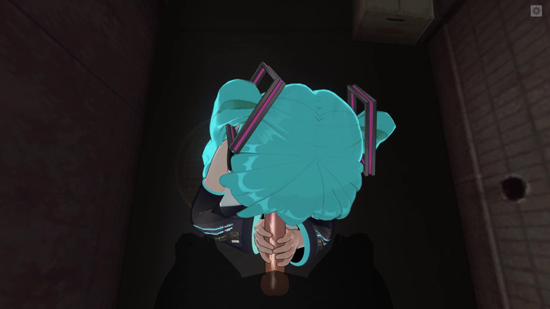 H3DC: 3D hentai POV Hatsune Miku sucks your cock hard until...
