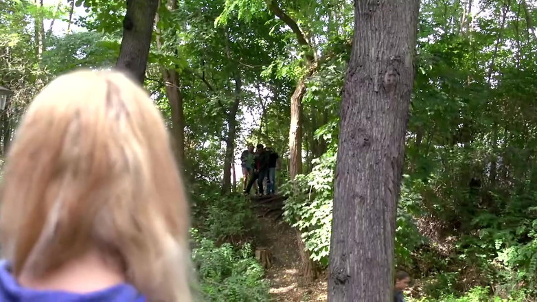 Teen clips and best blowjobs: Salvaje DP Al Aire Libre Con Chicas Cachondas