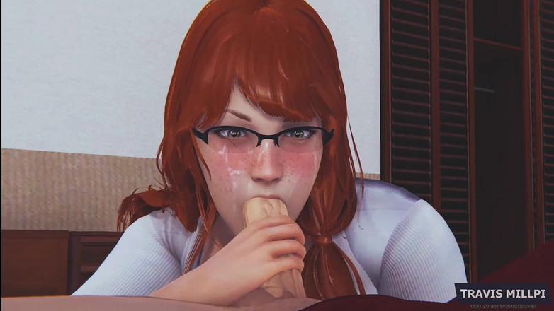 TravisMillpi: Ibu tiri MILF mengganggu batang dengan mulutnya