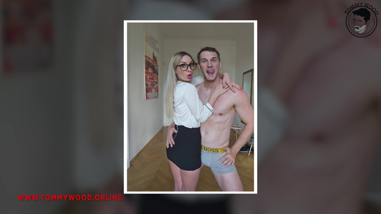 Tommy Wood XXX: Minha secretária é tão safada que tive que foder sua bunda