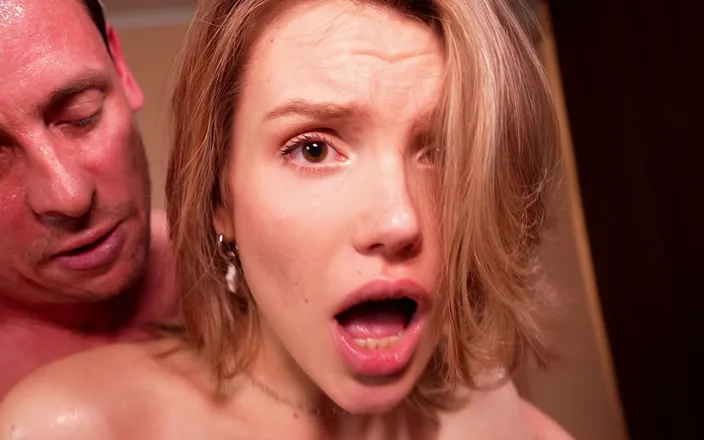 Coz ur mine: Even if It Hurts, Stepdad, I Want It!- Skinny Blonde...