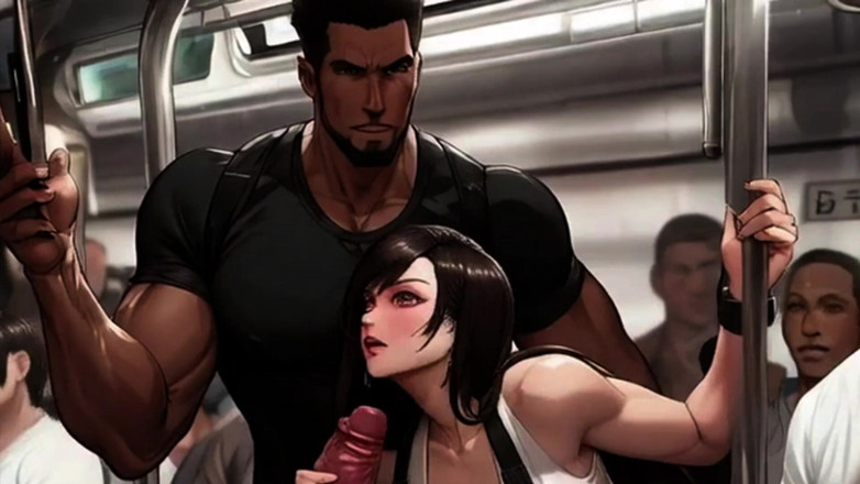 Spicy Toons: Tifa ขึ้นรถไฟ 1