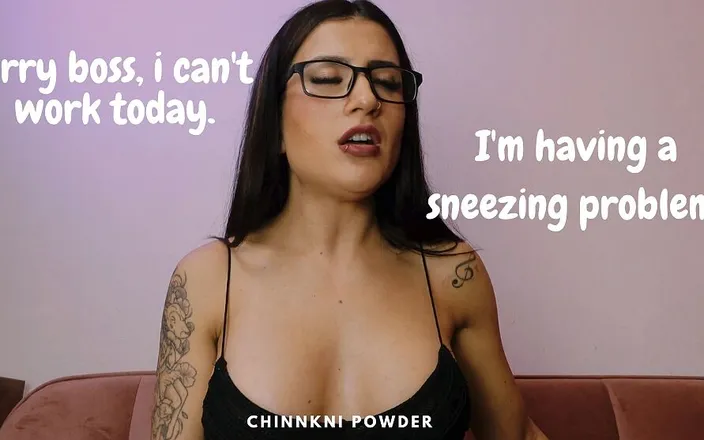 Anitta: Sneezing issue
