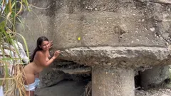 I Found a Horny Latina in the River and I Enjoy Fucking Her