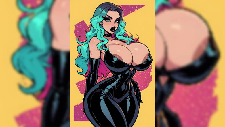 AI Porn: retro kaartoon larkiyan