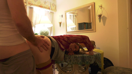 Erin Electra: stepmom is leaving her husband and lets stepson have sex...