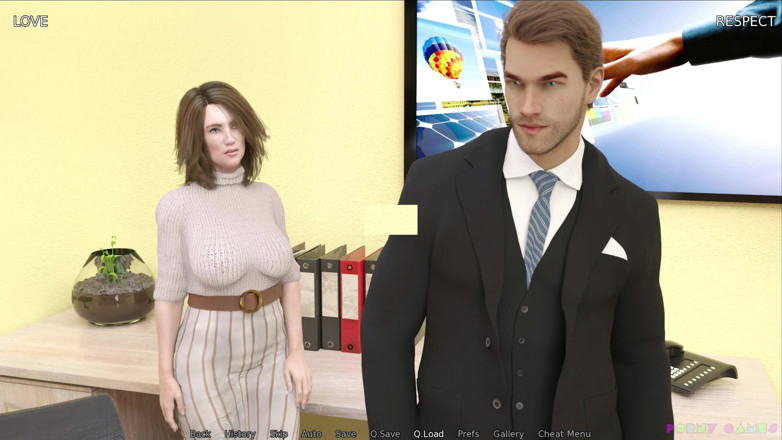 Porny Games: 흑형 밍크에게 내 마누라를 보라 - 상사와 바람을 피우는 마누라 3부