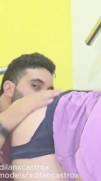 Straight Neighbor Fucks Twink Femboy Bareback