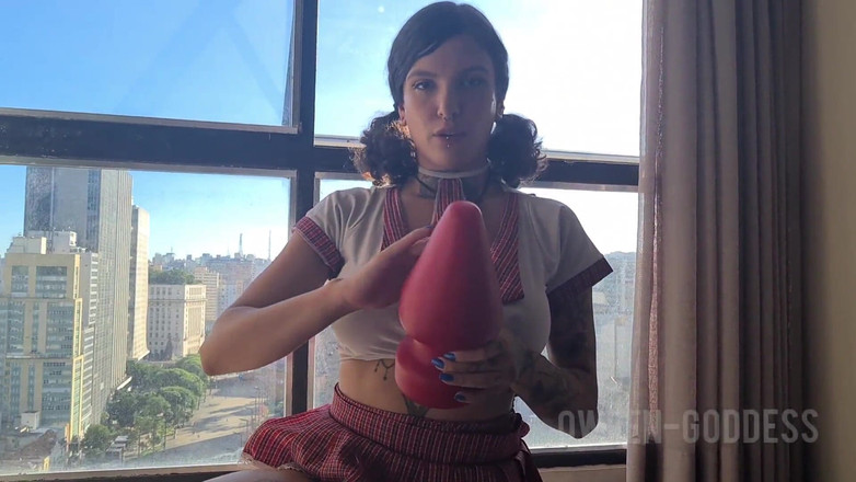 QweenSG: Ragazza ragazza scopata anale profonda formazione