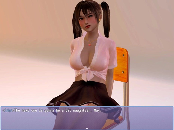 XXX Games Bunk: Âge avancé - gameplay - jeu de rôle - cosplay en tant qu’étudiante -...