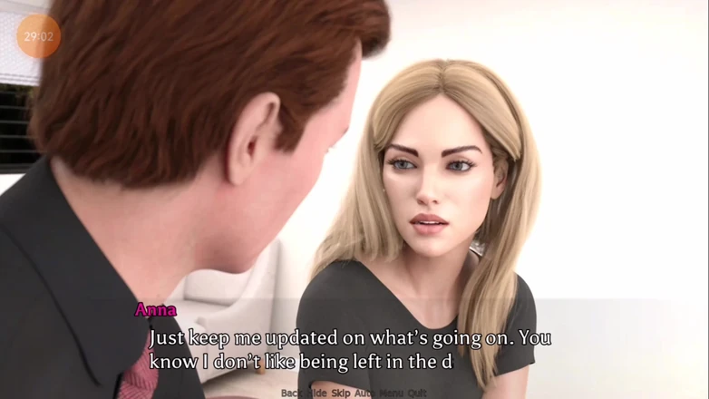 Johannes Gaming: Идеальный брак No8 Крис и Энн болтают в постели.