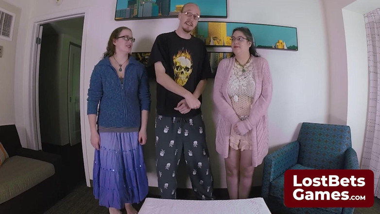 Lost Bets Games: Spreading Her Legs After a Strip Estonian Roulette Game