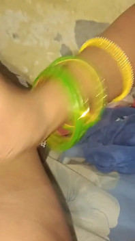 Sucked the Big Nipples of Village Bhabhi in Red Bra