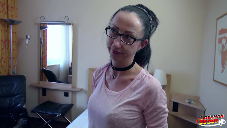 German Scout: German Scout - Skinny mature Stella pickup and fuck in hotel