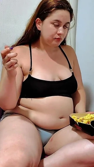 Nicole Passat: Shy Girl Can't Stop Eating Fast Food...